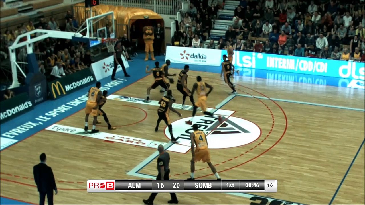 J27 : ALM EVREUX / SOM BOULOGNE (86-76)