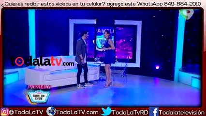 Dolphy Pelaez y Manny Cruz jugando la Ruleta en Pamela Todo Un Show-Video