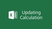 Microsoft Excel 2016 Tutorial - Updating a Calculation in Excel