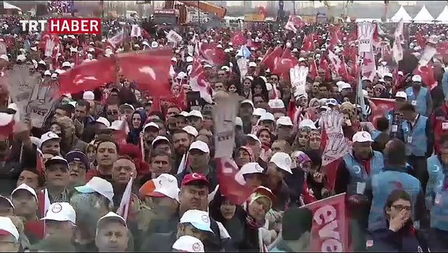 Biz, 'söz de karar da milletindir' diye yolumuza devam ediyoruz, devam edeceğiz