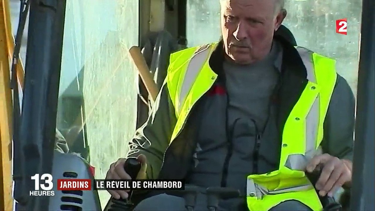 Feuilleton : le réveil des jardins du château de Chambord (1/5)