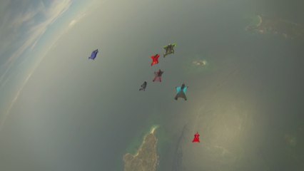 Paracaidistas lograron récord nacional de salto en conjunto en Panamá