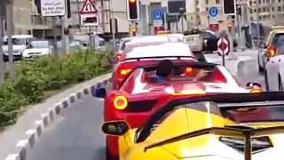 Lamborghini'si Yanan Dubai'linin Durumu Iplememesi