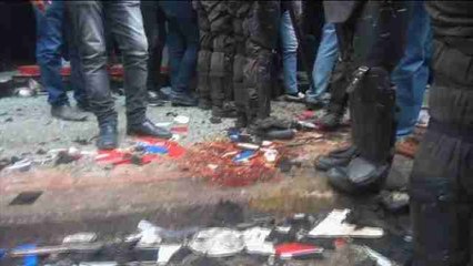 Imágenes del atentado en Alejandría, Egipto