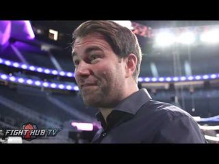 Eddie Hearn "Exactly how I scored it, 114-113; Kovalev didnt look desperate to win fight"