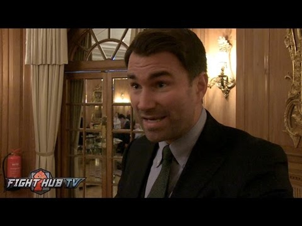 Eddie Hearn “Haye is a control freak; He’s a rattled man whose lost control!”