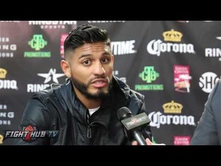 Abner Mares "I will be world champ again! I feel rejuvenated! Show people that I'm back!"