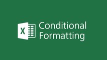 Microsoft Excel 2016 Tutorial - Conditional Formatting in Excel