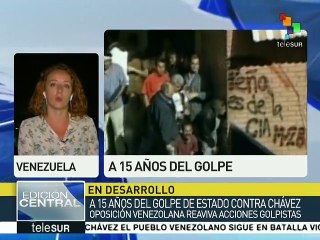 Pueblo venezolano recuerda a víctimas del golpe de Estado de 2002