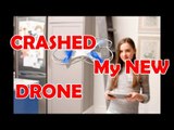 Noob Crashes 1000usd Drone - M13 Cries