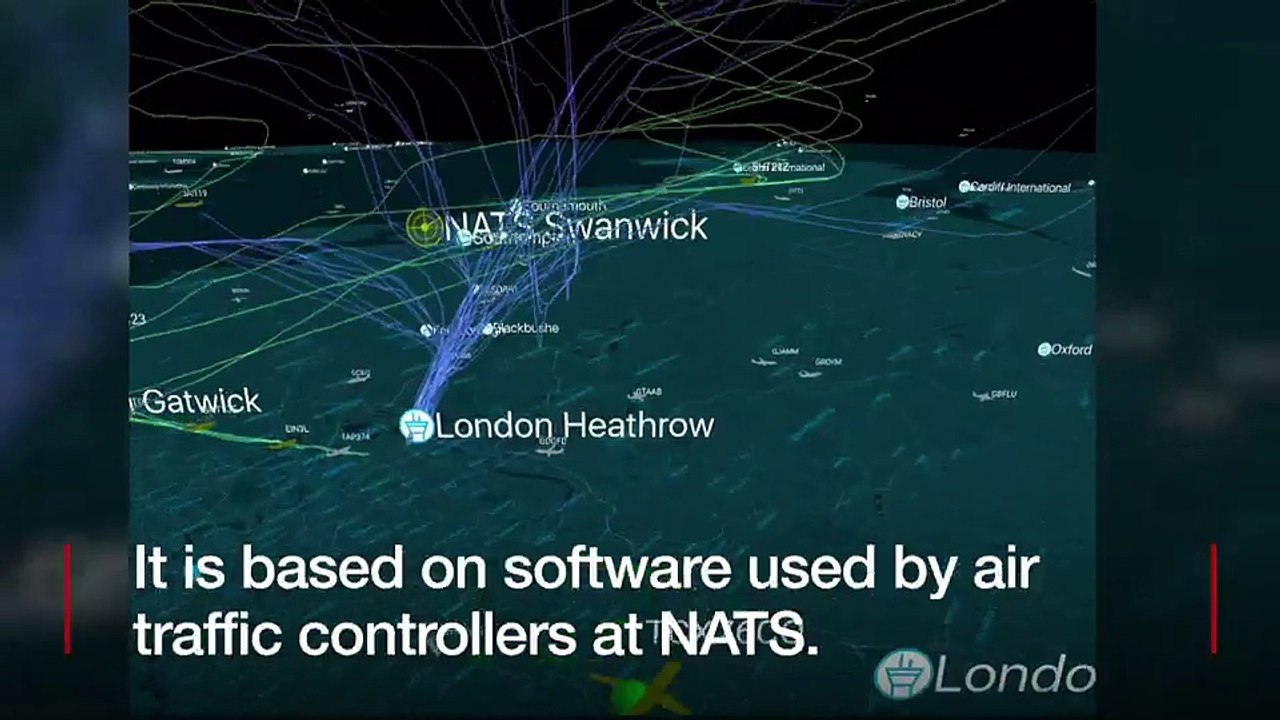 Plane Tracking App Explores 3D Airspace