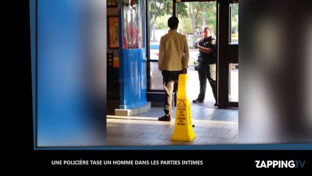 Un Américain se fait taser dans les testicules par une policière (vidéo)