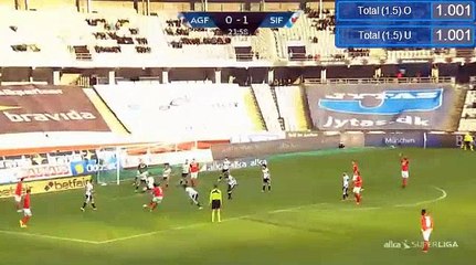 Sammy Skytte  Goal HD - AGF 0-2 Silkeborg IF 10.04.2017