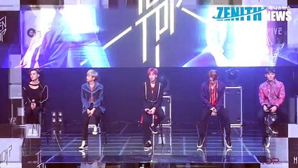 [Z영상] 틴탑, 엘조 탈퇴에 대한 멤버들의 심경고백!(TEEN TOP SHOWCASE)