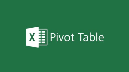 Microsoft Excel 2016 Tutorial - Pivot table in Excel