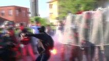 Demonstrators clash with police during G7 meeting in Italy