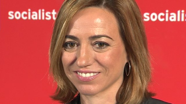 Emotiva despedida de políticos a Carme Chacón