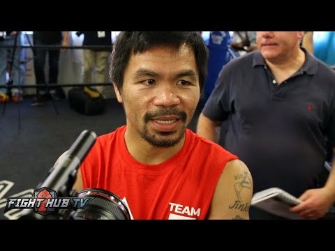 Does Manny Pacquiao support Hillary Clinton or Donald Trump? I'm keeping my mouth closed!