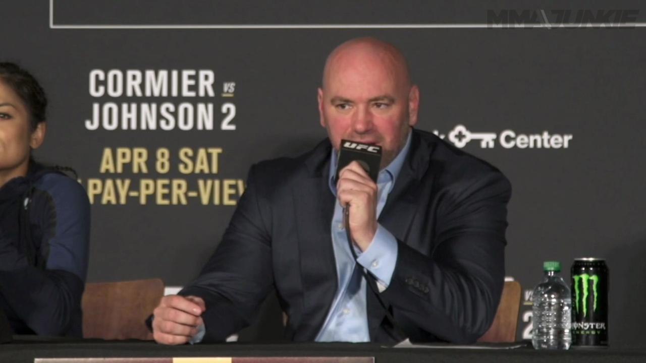 Lacking faith it happens, UFC boss says Cormier...