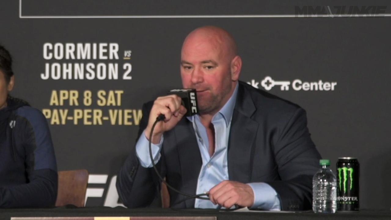 Luke Rockhold offered to Anderson Silva at UFC 212, but Dana White says it's 'a process'