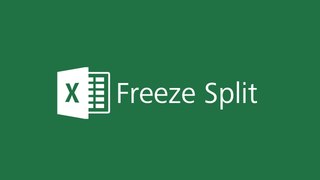 Microsoft Excel 2016 Tutorial - Freeze  Split in Excel