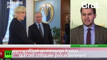 Le Pen / Poutine : 1 rencontre, 2 points de vue