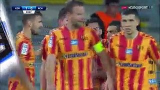 1-0 Nabil Aankour Goal Poland Ekstraklasa - 10.04.2017 Korona Kielce 1-0 Ruch Ch