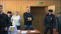 Russian opposition leader Alexei Navalny released from jail