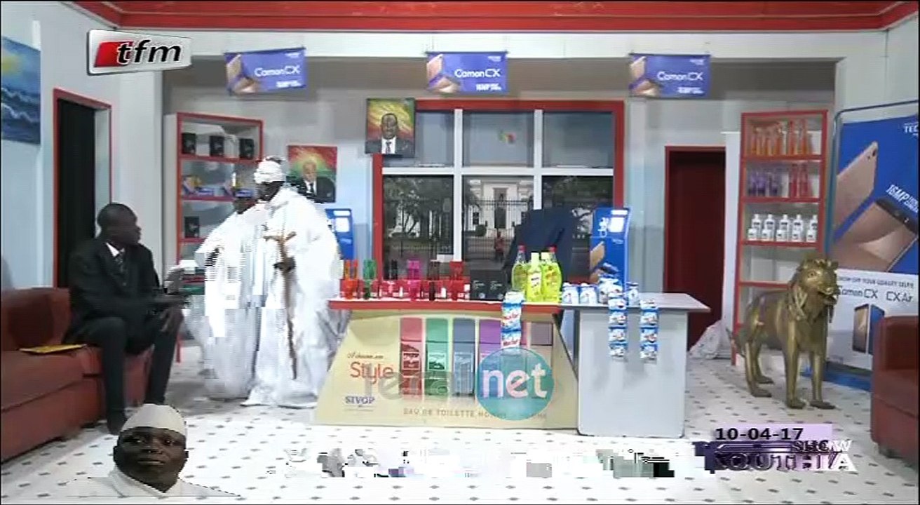 yaya jameh en Guinée chez Alpha Conde