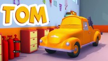 Tom der Abschleppwagen und Amber der Krankenwagen in Autopolis| Lastwagen Bau Cartoon Seri
