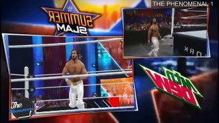 Lucha Completa:John Cena vs Seth Rollins Summerslam 2015(Español Latino)