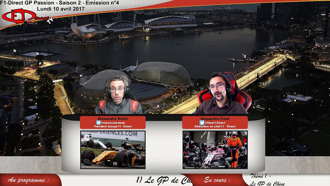 REPLAY - F1-Direct GP Passion / Saison 2 - Emission 4