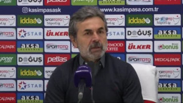 Aykut Kocaman: İlk Yarı Bizim Kontrolümüzdeydi