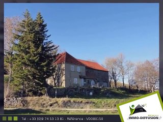 Propriété A vendre Mezilhac 115m2 - 145 000 Euros