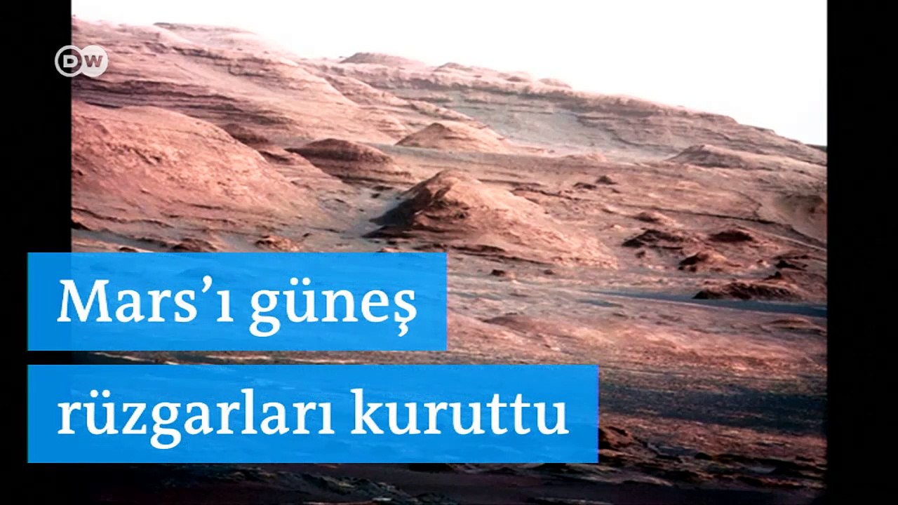 "Mars’ı güneş rüzgarları kuruttu"
