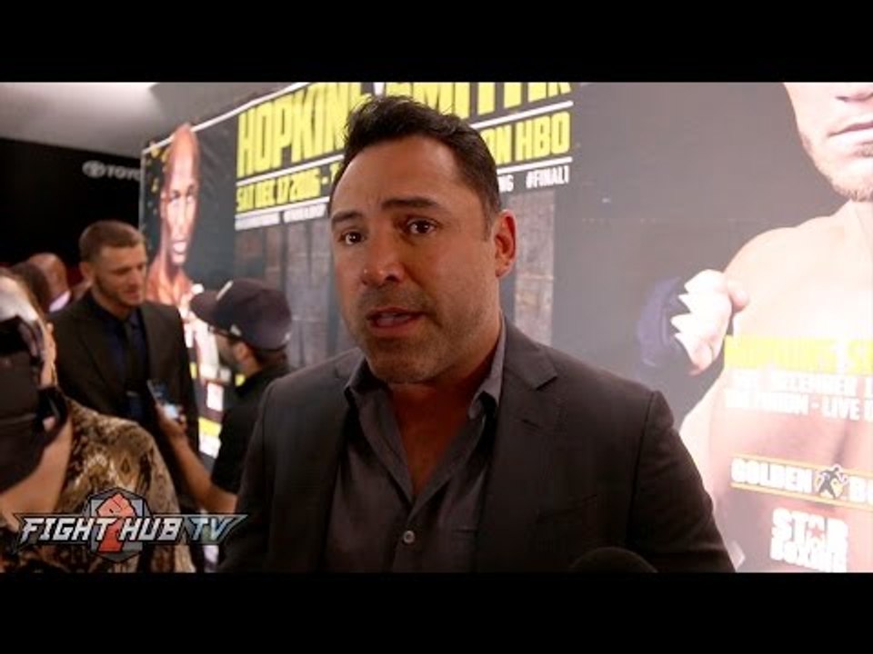 Oscar De La Hoya gives update on Canelo vs Golovkin fight & heat over flat fee offer