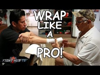 How to wrap your hands like a professional fighter- Boxing & MMA - detailed method