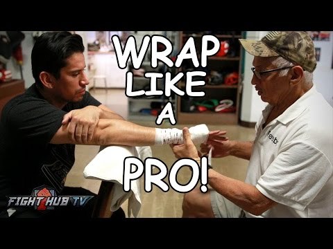 How to wrap your hands like a professional fighter- Boxing & MMA - detailed method