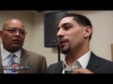 Danny Garcia says he will whoop Thurman's ass, answers why hes fighting Vargas