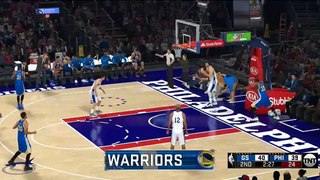 NBA 2K17 Stephen Curry 76ers 2017.02.27