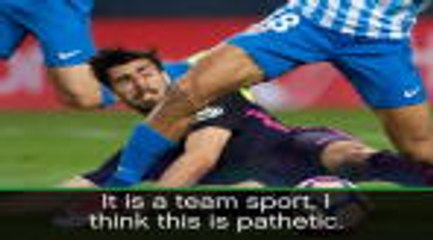 Enrique defends Gomes over 'pathetic' criticism