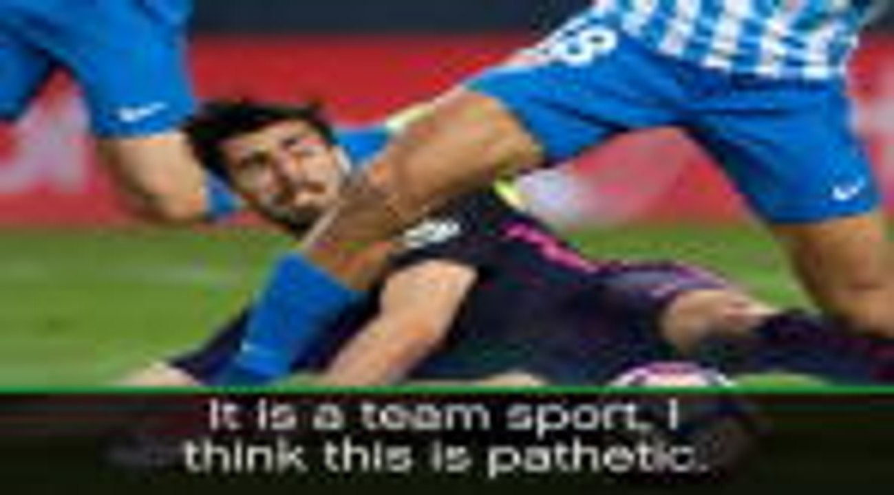 Enrique defends Gomes over 'pathetic' criticism