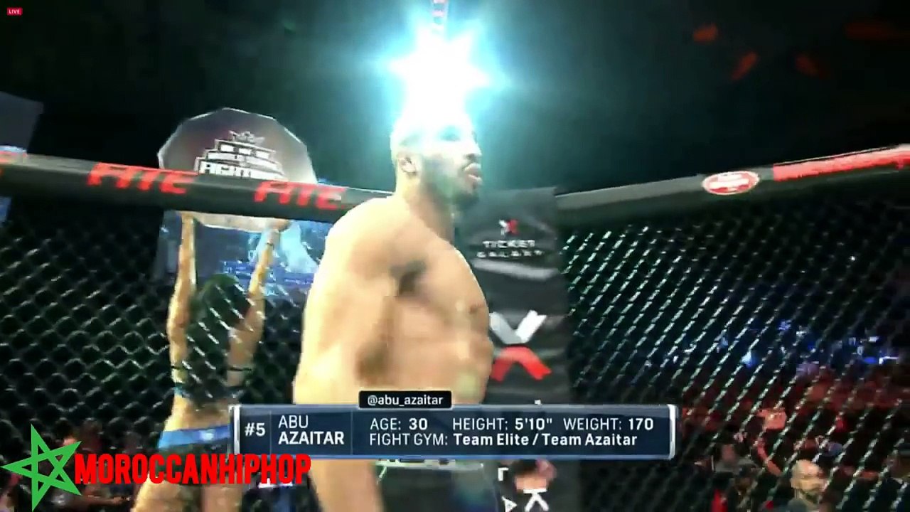 Abu Azaitar (Morocco) vs Mike Arrant (USA) MMA FULL FIGHT