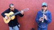 Artista Callejero: Eduardo Avila y Esteban Inostroza músicos de Folclore Latinoamericano - Santiago de Chile - El Ciudadano .
