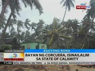BT: Bayan ng Corcuera, isinailalim sa state of calamity