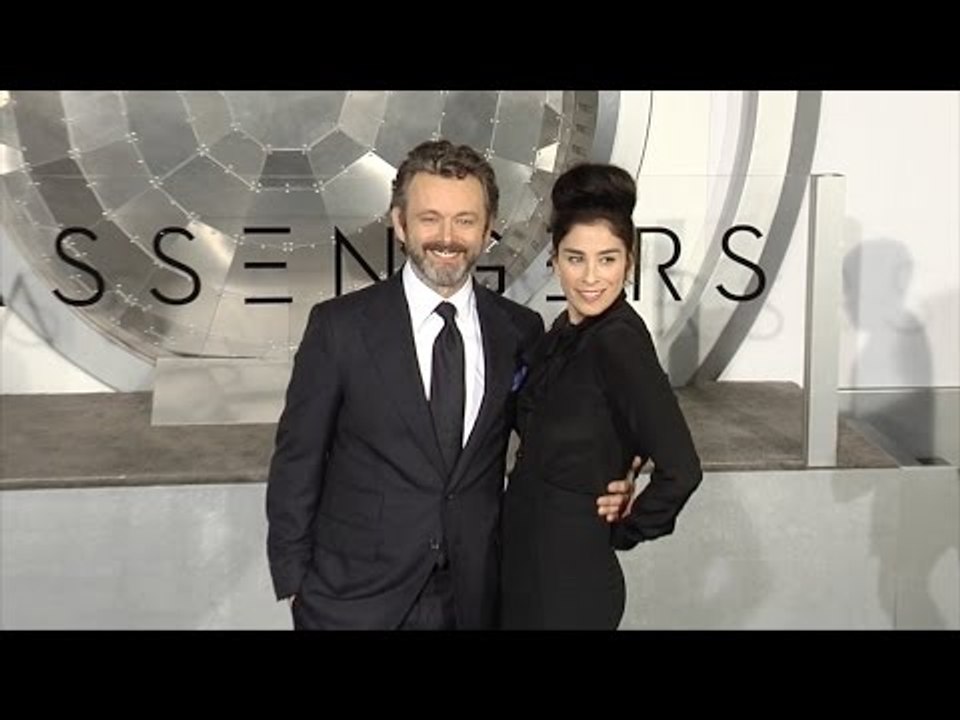 Michael Sheen and Sarah Silverman "Passengers" World Premiere Black Carpet