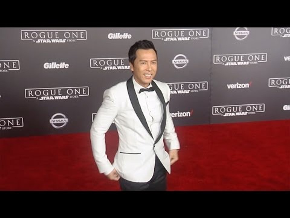 Donnie Yen "Rogue One: A Star Wars Story" World Premiere Red Carpet