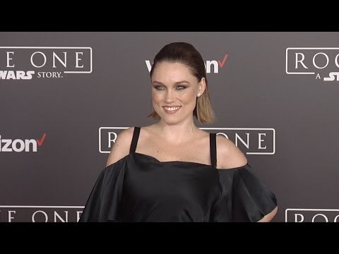 Clare Grant Rogue One: A Star Wars Story World Premiere Red Carpet