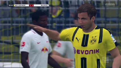 10e journée Dortmund - Leipzig Gotze égalise 1-1