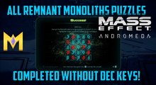 Mass Effect Andromeda Guide: Planet Voeld - Glyph Puzzle #1, #2 & #3 - 